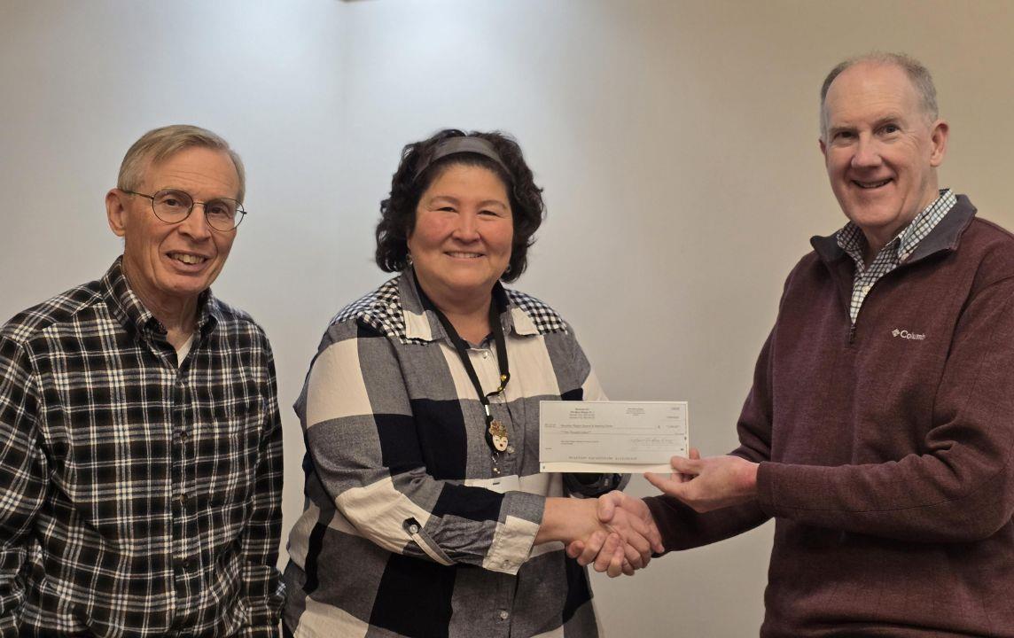 Kingsport Sertoma Club presenting a check Kingsport Sertoma Club presenting a check